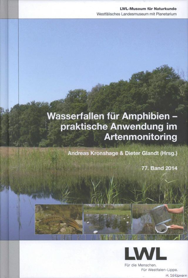 Wasserfallen für Amphibien 2014