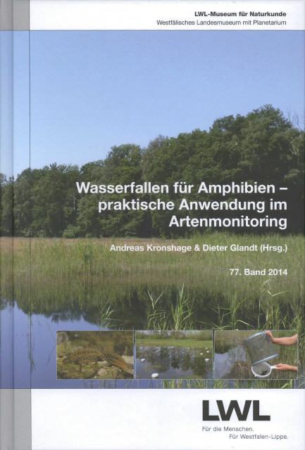 Wasserfallen für Amphibien 2014